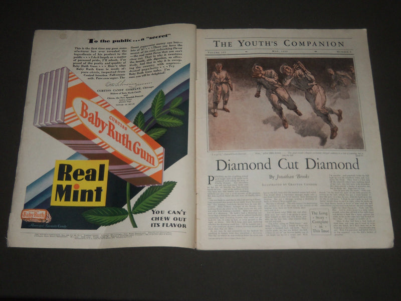 1929 MAY THE YOUTH'S COMPANION MAGAZINE - GREAT ILLUSTRATED COVER - SP 2798