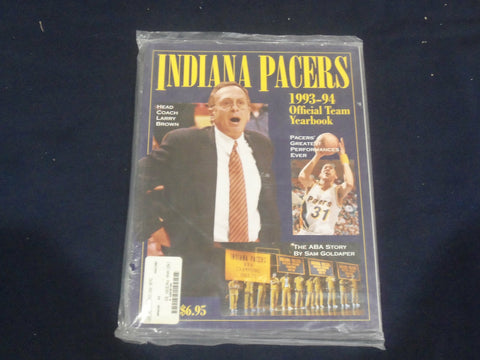 1993-1994 INDIANA PACERS YEARBOOK - ST 5346G
