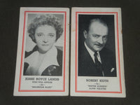 1949 APRIL THE CAST MAGAZINE LOT OF 2 - EZIO PINZA - WILLIAM EYTHE - J 2406