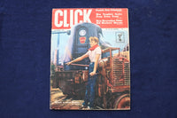 1943 OCTOBER CLICK MAGAZINE - WOMEN RAILROAD WORKERS COVER-BETTY GRABLE- E 23415