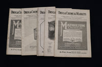 1926 DRUG & CHEMICAL MARKETS WEEKLY MAGAZINE - LOT OF 50 - O 3631