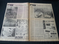 1980 JUNE 9 PHILADELPHIA BULLETIN NEWSPAPER - MOUNT ST. HELENS DIARY - NT 7257