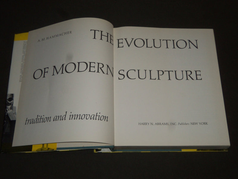 1969 THE EVOLUTION OF MODERN SCULPTURE BY A. M. HAMMACHER BOOK - I 485