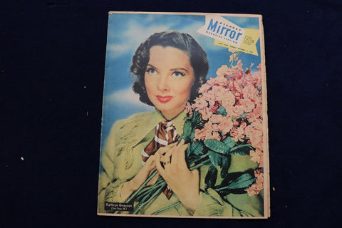 1950 OCTOBER 8 NY MIRROR MAGAZINE - KATHRYN GRAYSON COVER - E 22485