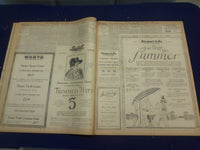 1923 APRIL 29 NEW YORK TIMES - WEMBLEY STADIUM OPENS, 1,000 HURT - NT 8347