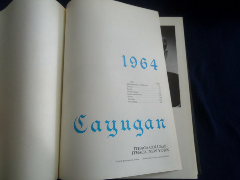 1964 CAYUGAN ITHACA COLLEGE YEARBOOK - ITHACA, NEW YORK - YB 2776
