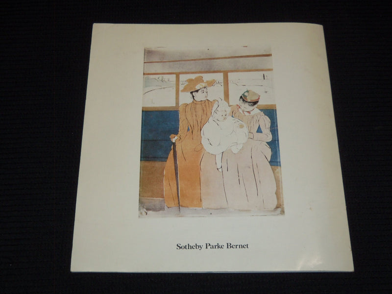 1980 MARY CASSATT PRINTS AND DRAWINGS SOFTCOVER BOOK - J 7886