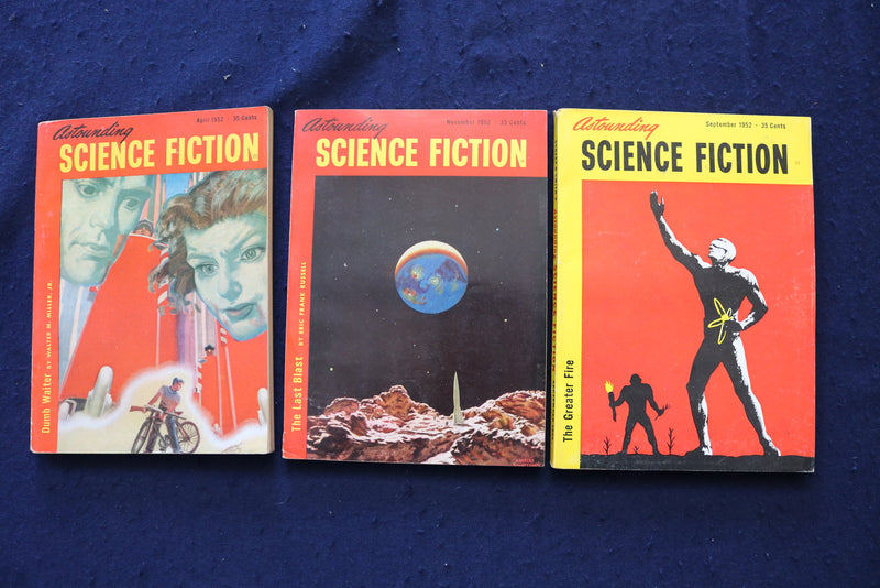 1952-1971 SCIENCE FICTION DIGEST MAGAZINES - LOT OF 17 - O 3484