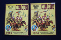 1958-1973 POLLACK BROS. CIRCUS PROGRAMS - LOT OF 17 - O 3639