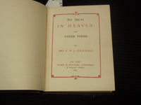 1869 NO SECTS IN HEAVEN AND OTHER POEMS BOOK BY E. H. J. CLEAVELAND - K 2098