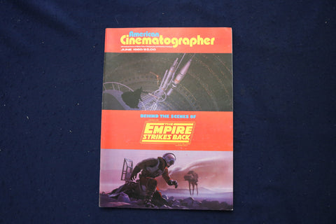 1980 JUNE AMERICAN CINEMATOGRAPHER MAGAZINE -EMPIRE STRIKES BACK COVER - E 18464