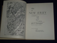 1953 THIS IS NEW JERSEY FROM HIGH POINT TO CAPE MAY BOOK BY CUNNINGHAM- KD 3740