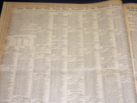 1917 AUGUST 14 NEW YORK TIMES NEWSPAPER - CROPSEY'S BOOM FIZZLES OUT - NT 8511