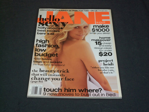 2006 AUGUST JANE MAGAZINE - HEIDI KLUM - SP 3671