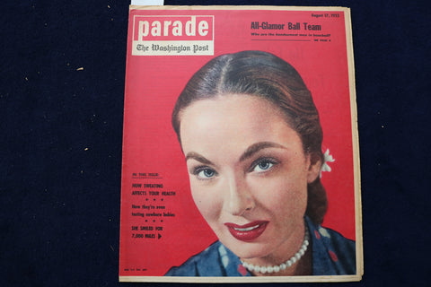1952 AUGUST 17 PARADE MAGAZINE - ANN BLYTH COVER - E 22436