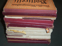 1898-1926 MONOGRAPHIEN ARTISTS BOOK LOT OF 14 - GREAT PRINTS - KD 2161