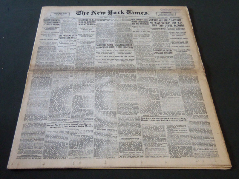 1930 APRIL 10 NEW YORK TIMES - J. E. BRISTON FREED BY MEXICANS - NT 5635