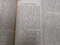 1928 SATURDAY REVIEW 2 BOUND VOLUMES - COMPLETE YR- PUBLISHED IN LONDON - R 1128