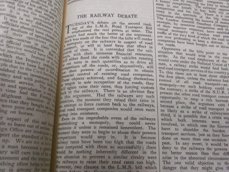 1928 SATURDAY REVIEW 2 BOUND VOLUMES - COMPLETE YR- PUBLISHED IN LONDON - R 1128