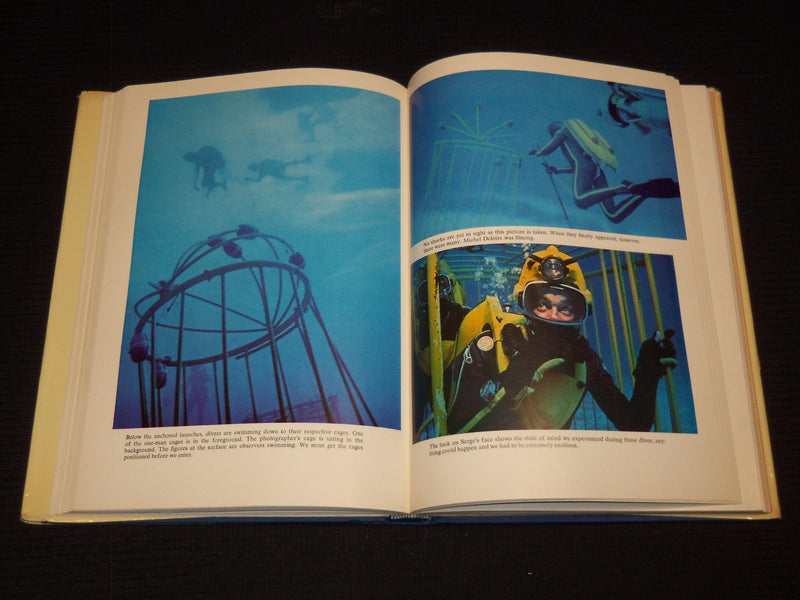 1970-1973 JACQUES-YVES COUSTEAU UNDERSEA DISCOVERIES BOOKS LOT OF 3 - KD 7742
