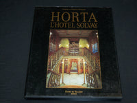 1996 HORTA L'HOTEL SOLVAY HARDCOVER BOOK W/ SLIPCASE - FRENCH - R 724A