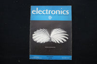 1939 AUGUST ELECTRONICS MAGAZINE - PATTERN FOR BROADCASTING COVER - E 10922