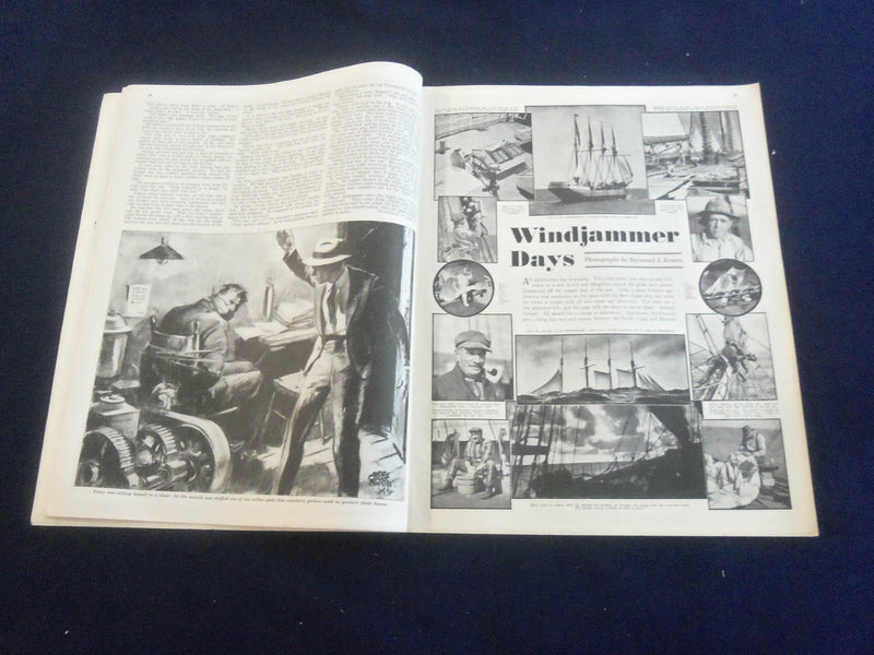 1935 SEPTEMBER AMERICAN BOY MAGAZINE - THE HOUSE OF FEERE - ST 7090