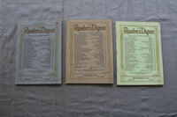 1934 READER'S DIGEST MAGAZINE - LOT OF 12 - COMPLETE YEAR - O 3341
