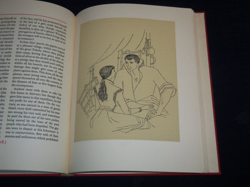 1952 EXEMPLARY NOVELS OF CERVANTES BOOK - KENNETH HASSRICK - KD 5388C