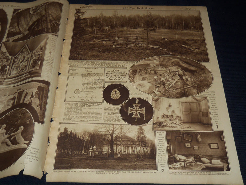 1920 FEBRUARY 8 NEW YORK TIMES PICTURE SECTION - REICHSTAG SCENE - NT 9506