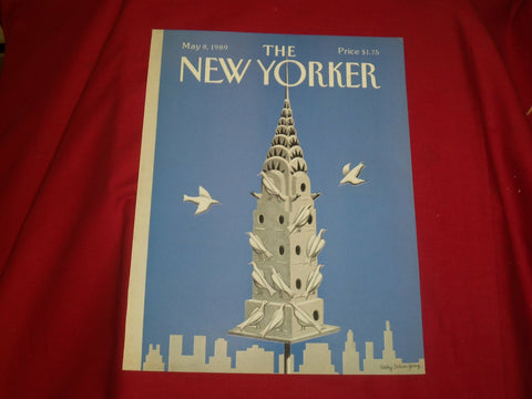 1989 MAY 8 NEW YORKER MAGAZINE FRONT COVER ONLY - GREAT ART FOR FRAMING