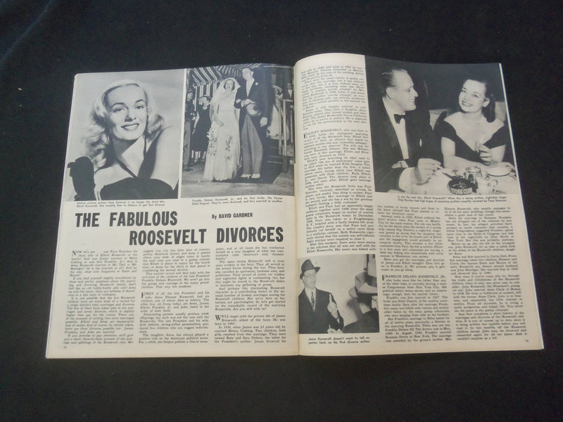 1950 MAY LAFF MAGAZINE - JACKIE WALDRON COVER - SHIRLEY BUCANAN INSIDE - J 7784
