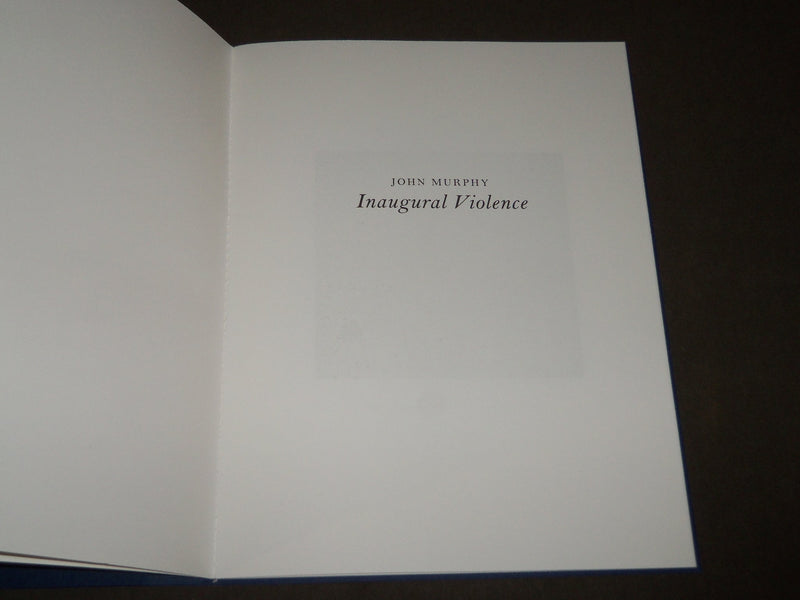 1991 INAUGURAL VIOLENCE BOOK BY JOHN MURPHY - SOFTCOVER - KD 4971