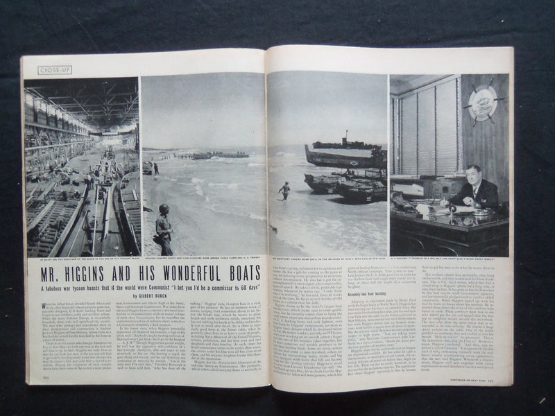 1943 AUGUST 16 LIFE MAGAZINE - JAPANESE SOLDIERS - L 352
