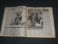 2004 JULY 27 NEW YORK DAILY NEWS NEWSPAPER -CONVENTIONS - PHOTO FOLLIES- NP 3492
