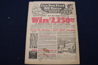1935 DECEMBER 7 RADIO GUIDE MAGAZINE - JAMES MELTON COVER - E 9190