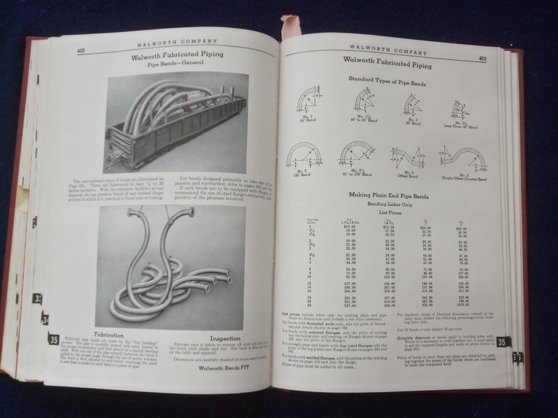 1947 WALWORTH HARDCOVER CATALOG 47 - VALVES-FITTINGS-PIPE WRENCHES - R 98L