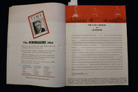 1934 THE MARCH OF TIME - A HISTORY OF TIME MAGAZINE - SOFTCOVER - K 1431