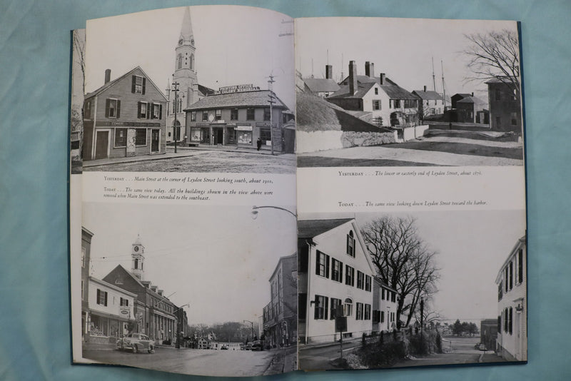1953 PLYMOUTH YESTERDAY & TODAY 1803-1953 HARDCOVER BOOK- PLYMOUTH, MA - K 3333