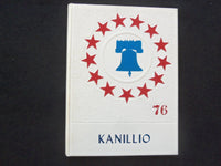 1976 KANILLIO KANSAS HIGH SCHOOL YEARBOOK - KANSAS, ILLINOIS - YB 3351