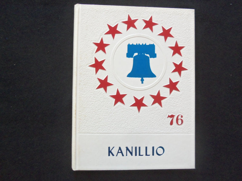 1976 KANILLIO KANSAS HIGH SCHOOL YEARBOOK - KANSAS, ILLINOIS - YB 3351