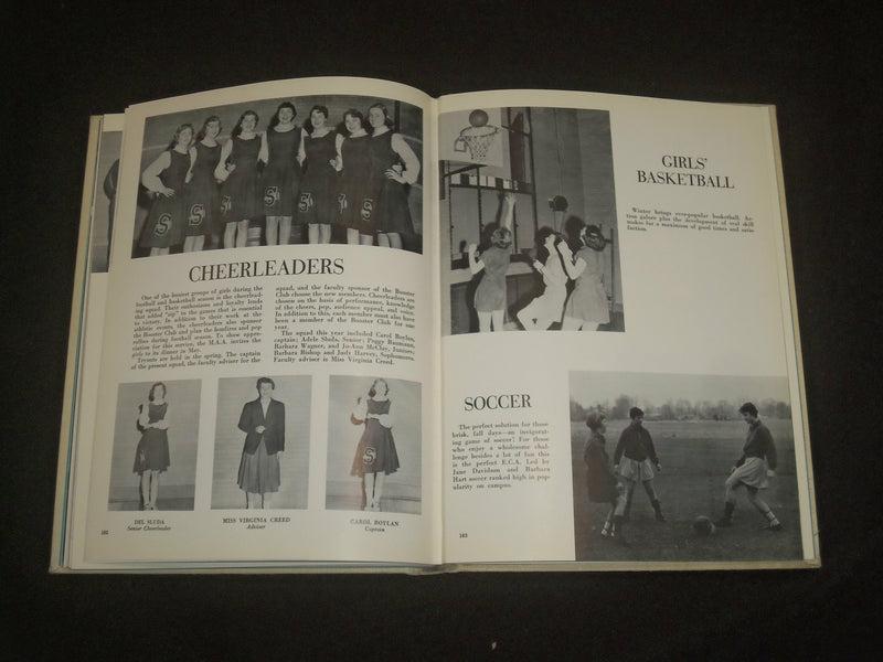 1956 TRENTON STATE TEACHERS COLLEGE YEARBOOK - TRENTON, NJ - YB 2086