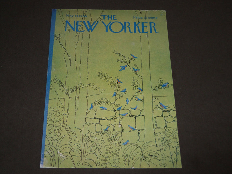 1966 MAY 14 NEW YORKER MAGAZINE FRONT COVER ONLY - GREAT ART FOR FRAMING