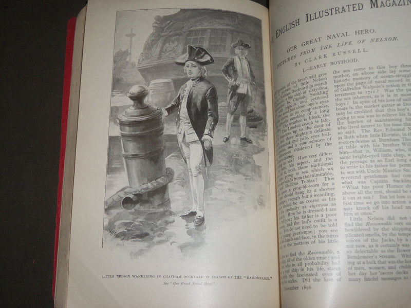 1897 FEBRUARY THE ENGLISH ILLUSTRATED MAGAZINE - GREAT ILLUSTRATIONS - J 3467