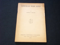 1918 GERMAN WAR AIMS SOFTCOVER BOOK BY EDWYN BEVAN - J 7162