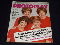 1968 APRIL PHOTOPLAY MAGAZINE - THE LENNON SISTERS FRONT COVER - E 16683