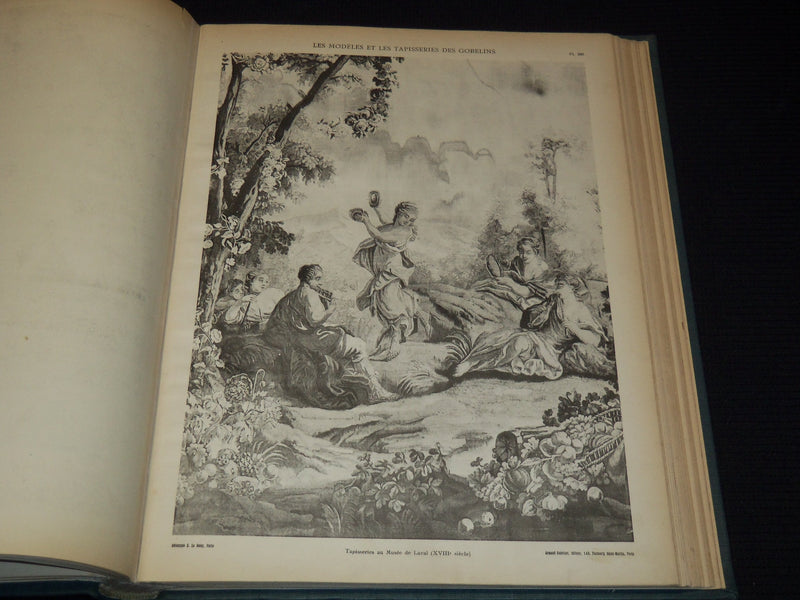 1900'S LES MODELES ET LE MUSEE DES GOBELINS VOLUMES 1-5 BY JULES GUIFFREY - #3