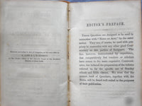 1848 QUESTIONS ON THE ACTS OF THE APOSTLES HARDCOVER BOOK BY REV. PEIRCE - K 304