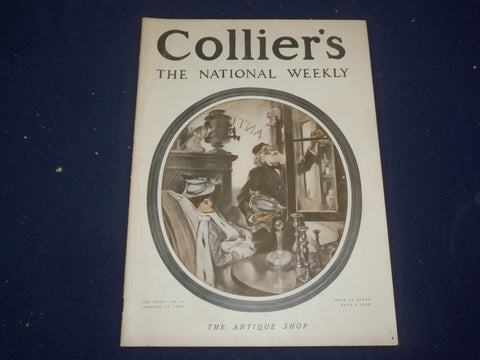 1909 OCTOBER 9 COLLIER'S MAGAZINE - NICE ILLUSTRATED COVER - ST 6686