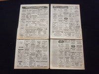 1998-99 WILKES-BARRE, PA TIMES LEADER NEWSPAPER - THE GUIDE - LOT OF 4 - NP 6218